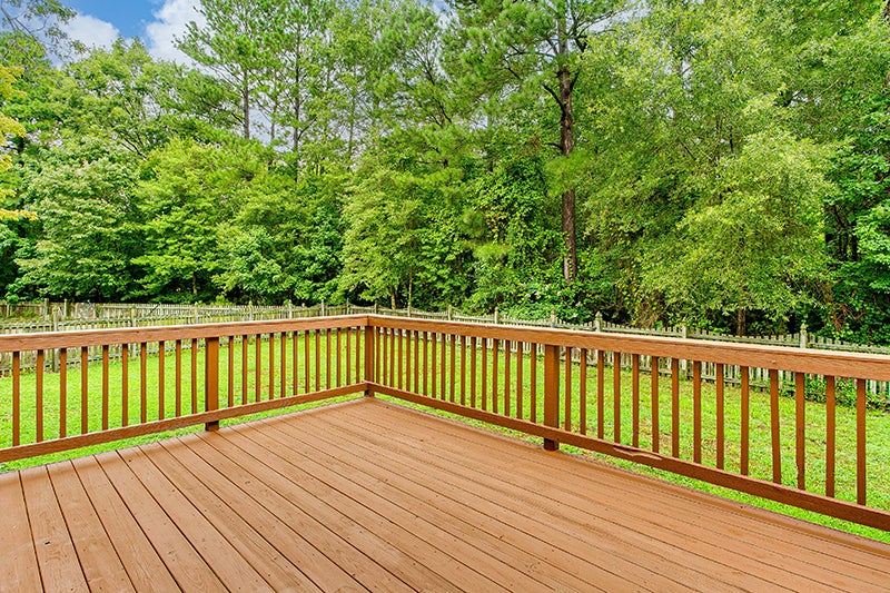 Wooden Walk Deck